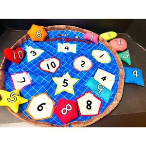 beetoy Shapes Bean Bags Matching Game Numbers, Shapes, Colors, Words